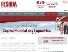 Tablet Screenshot of fesqua.com.br